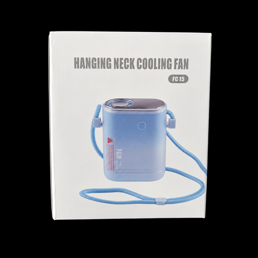 Hanging Neck Cooling Fan FC-15 — Wearable & Hands-Free