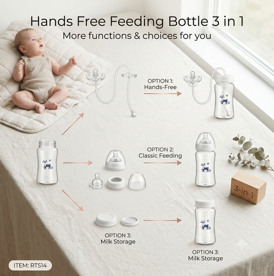 Milda Self-Feeding Baby Bottle