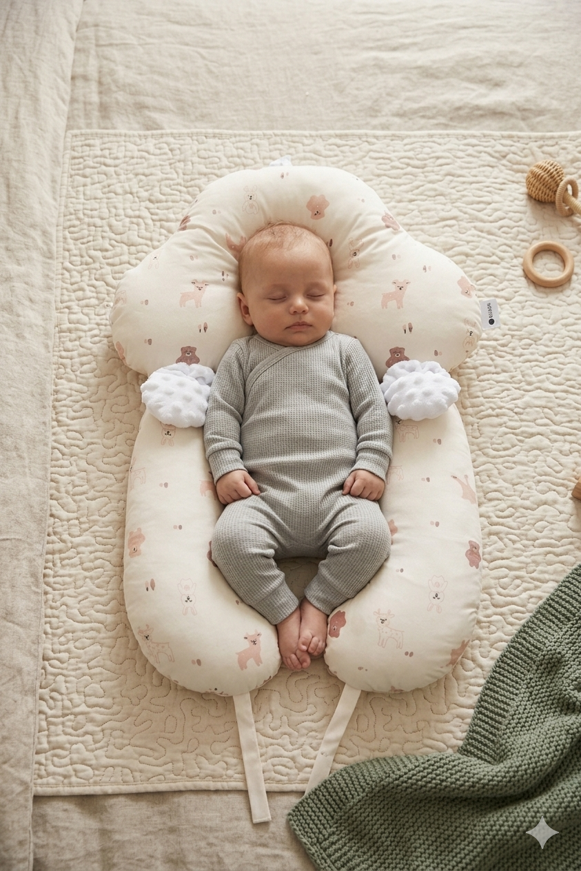 Milda Baby Head Support Pillow
