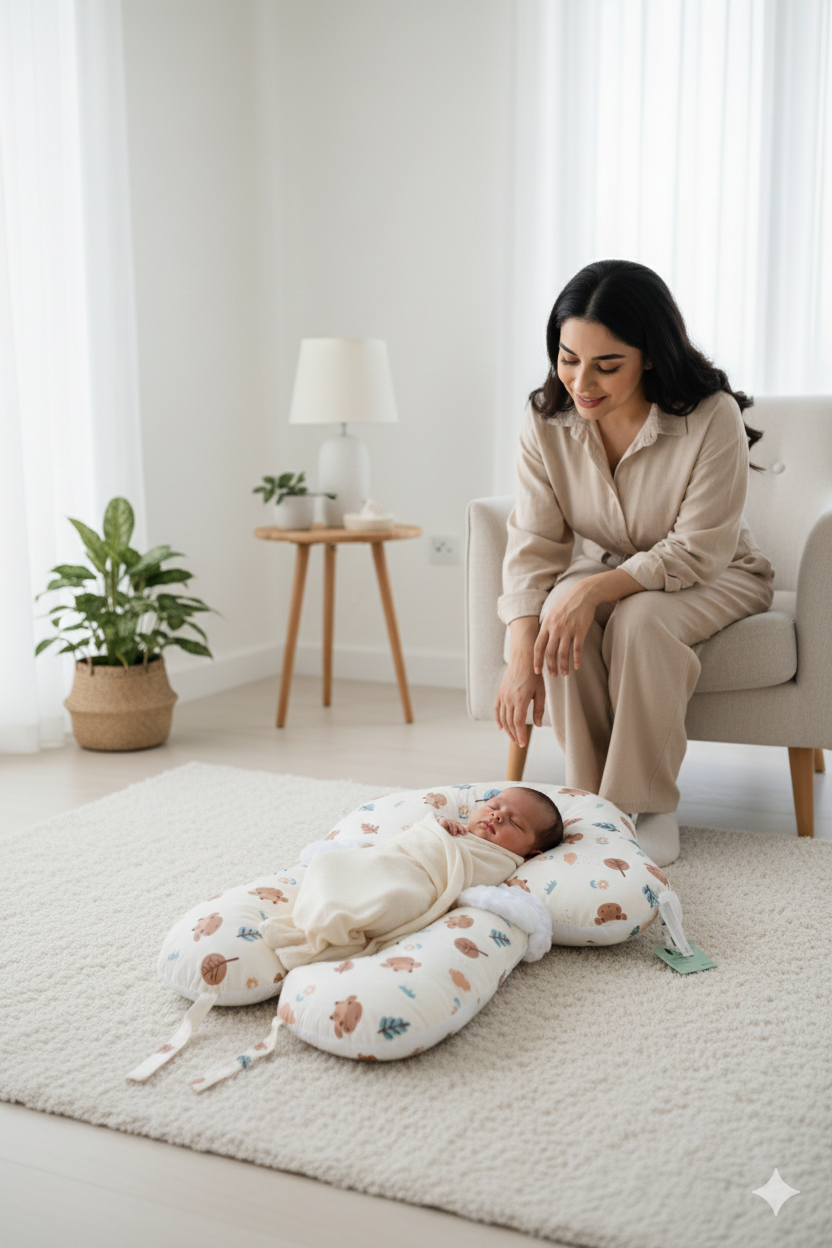 Milda Baby Head Support Pillow