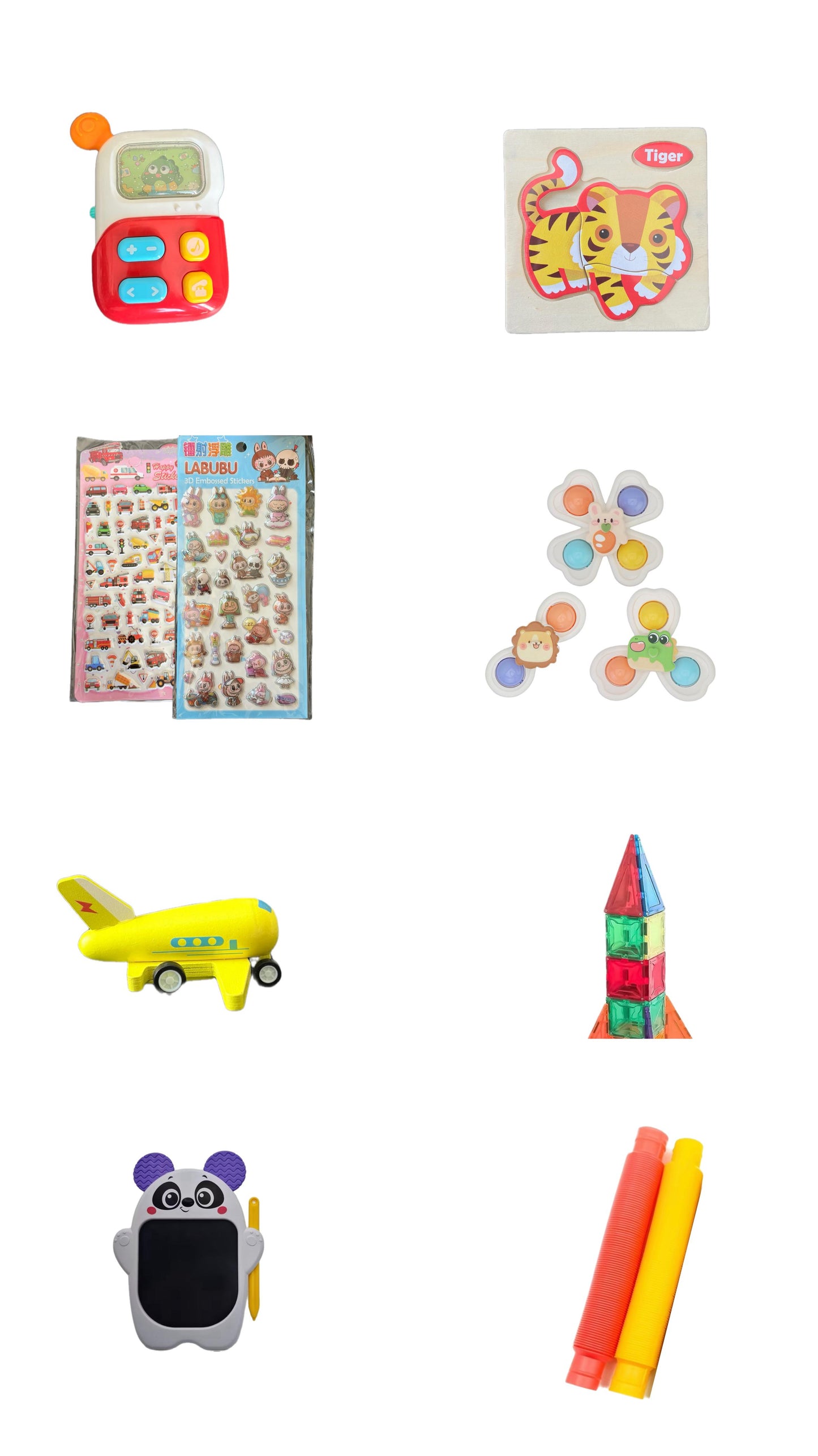 KD Bag — PACKD Travel Toy Bundle for Kids (Age-Curated Busy Bag)