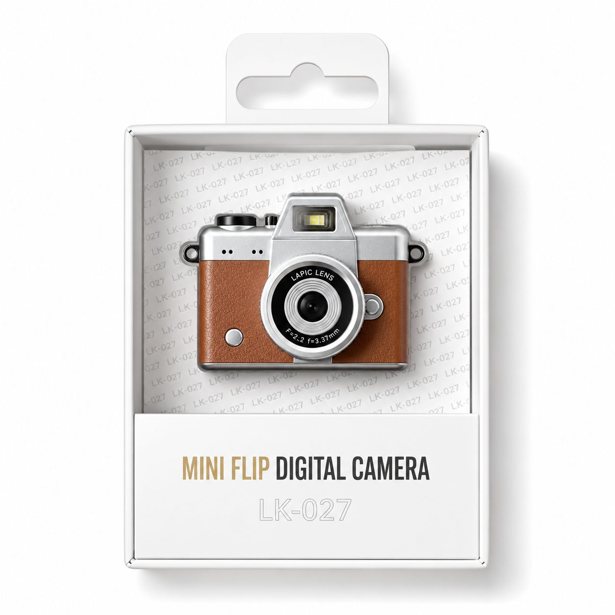 Mini Flip Digital Camera — Retro 1080p Selfie Cam for Kids & Teens