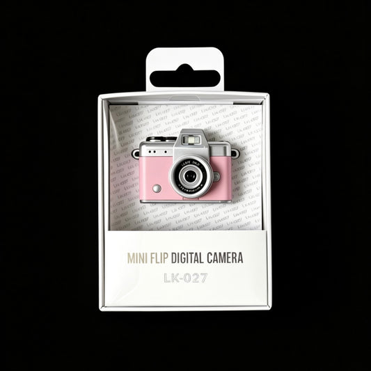 Mini Flip Digital Camera LK-027 — Retro Selfie Cam