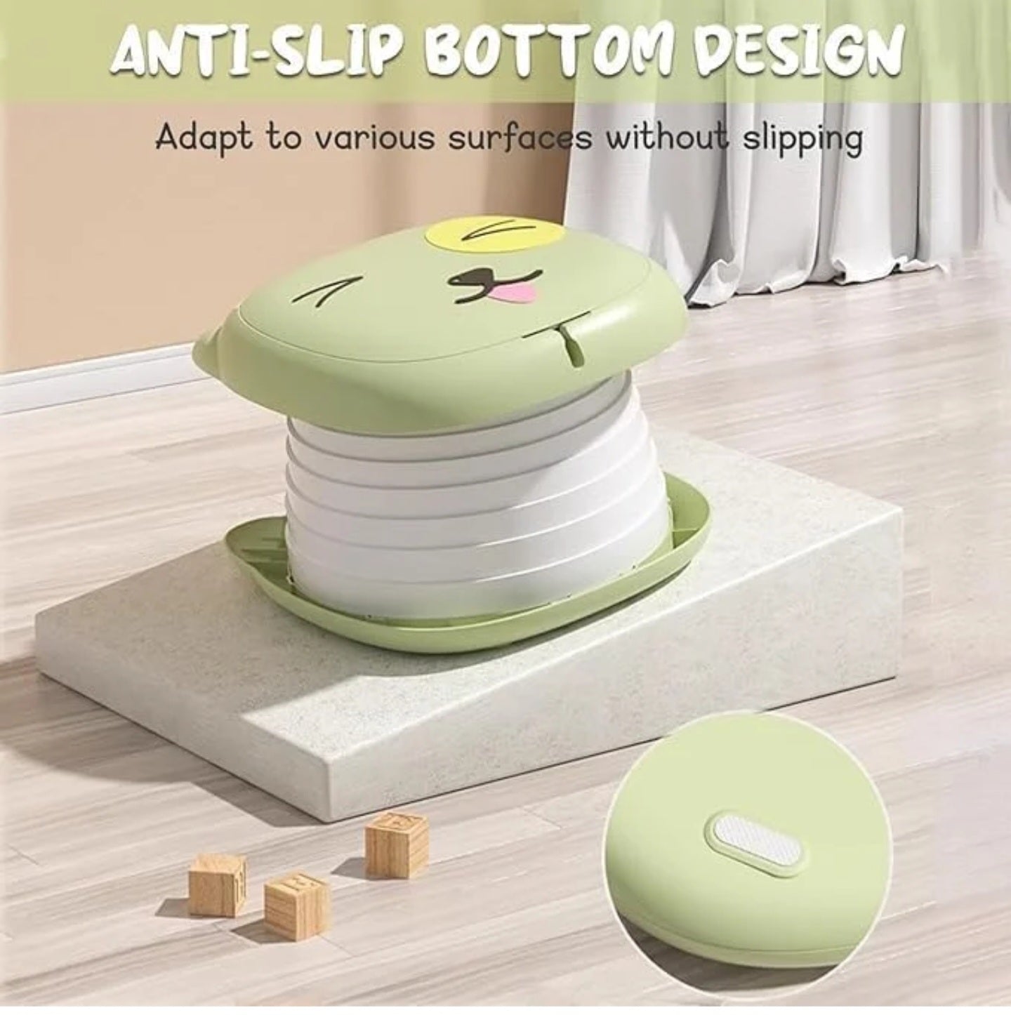 Travel Potty 3-in-1 Portable Potty for Toddlers - Foldable Training Toilet Seat