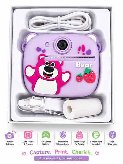 Kids Instant Print Camera